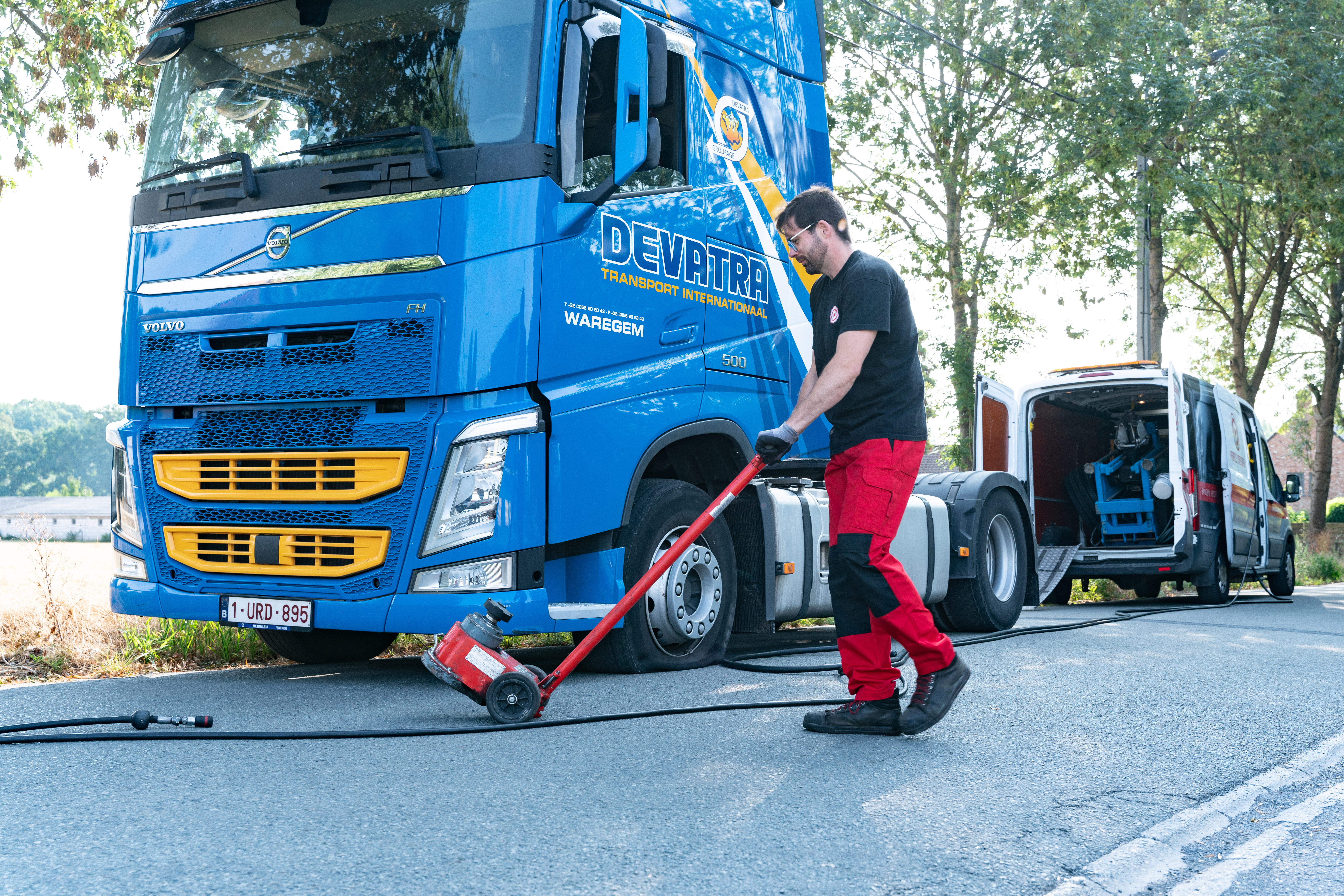 Zonder transport staat alles stil